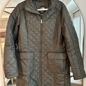 The North Face Quilted Green Jacket